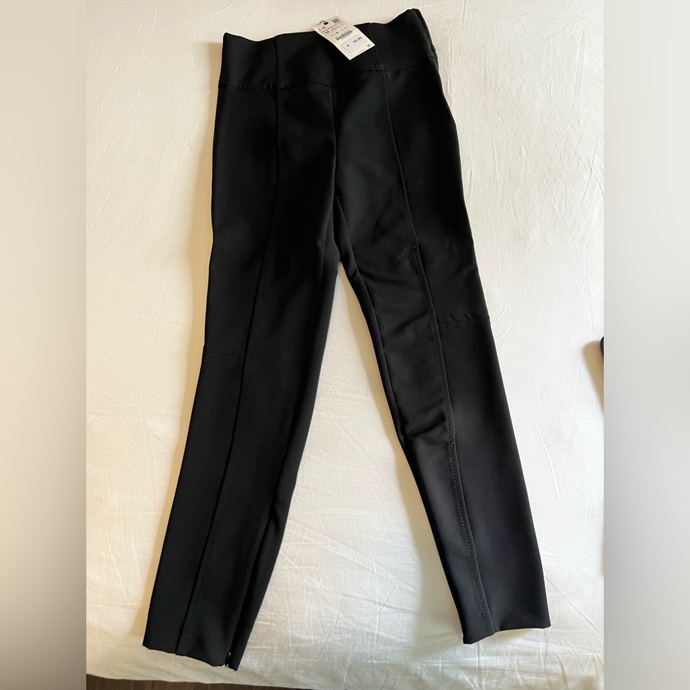 High-rise Zara skinny  black pants size 7